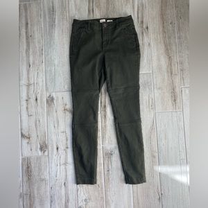 a new day Stretch Elastizado Green Moto Skinny Jeans Size 4